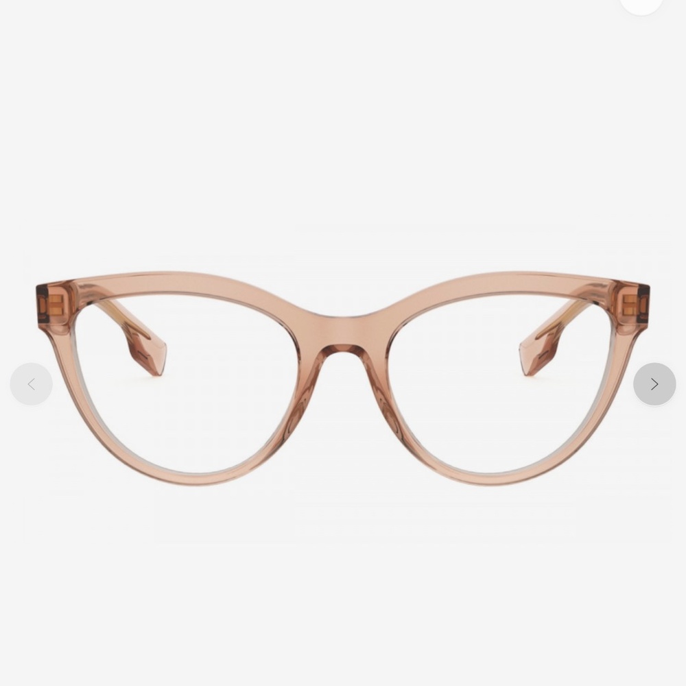 Burberry Eyeglasses BE2311 3358 51mm Transparent Peach / Lens - Picture 3 of 8